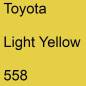 Preview: Toyota, Light Yellow, 558.